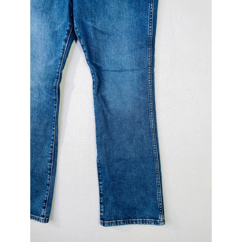 Wrangler Womens Bootcut Jeans Medium Wash Denim Blue 5-Pocket Size 33x29 - Picture 5 of 13